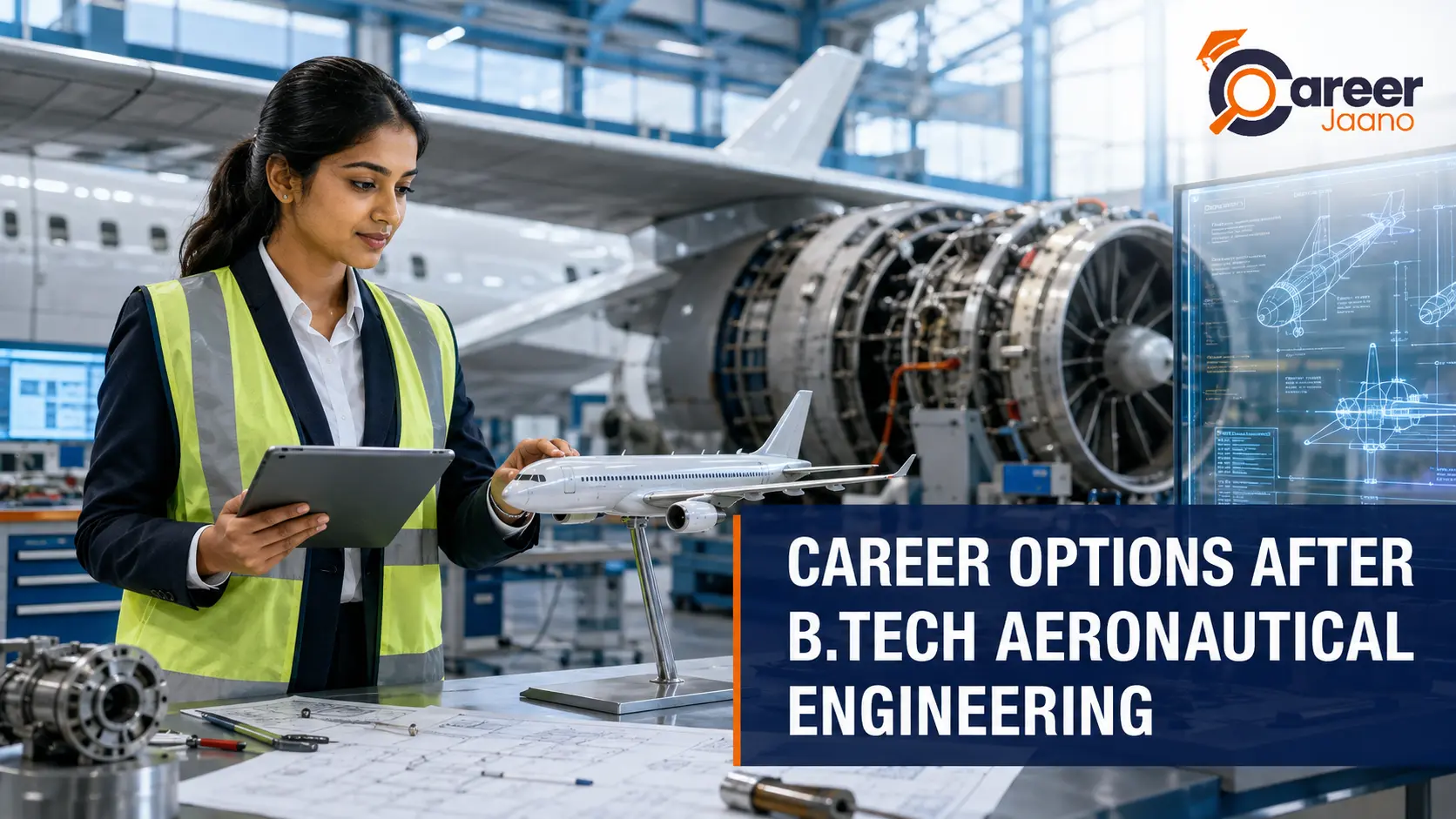 Career Options After B.Tech Aeronautical Engineering: Opportunities in Aviation, Defence & Research.